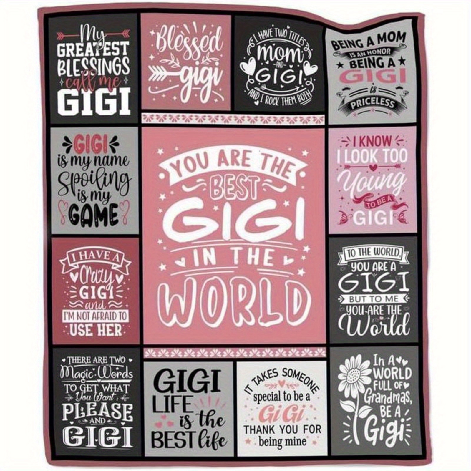 TEMU 1pc Gifts For Grandma Birthday Mothers Day Gifts From Grandkids To Grandma Gifts Ideas Best Ever Gifts Blankets Great Throw Blanket Halloween