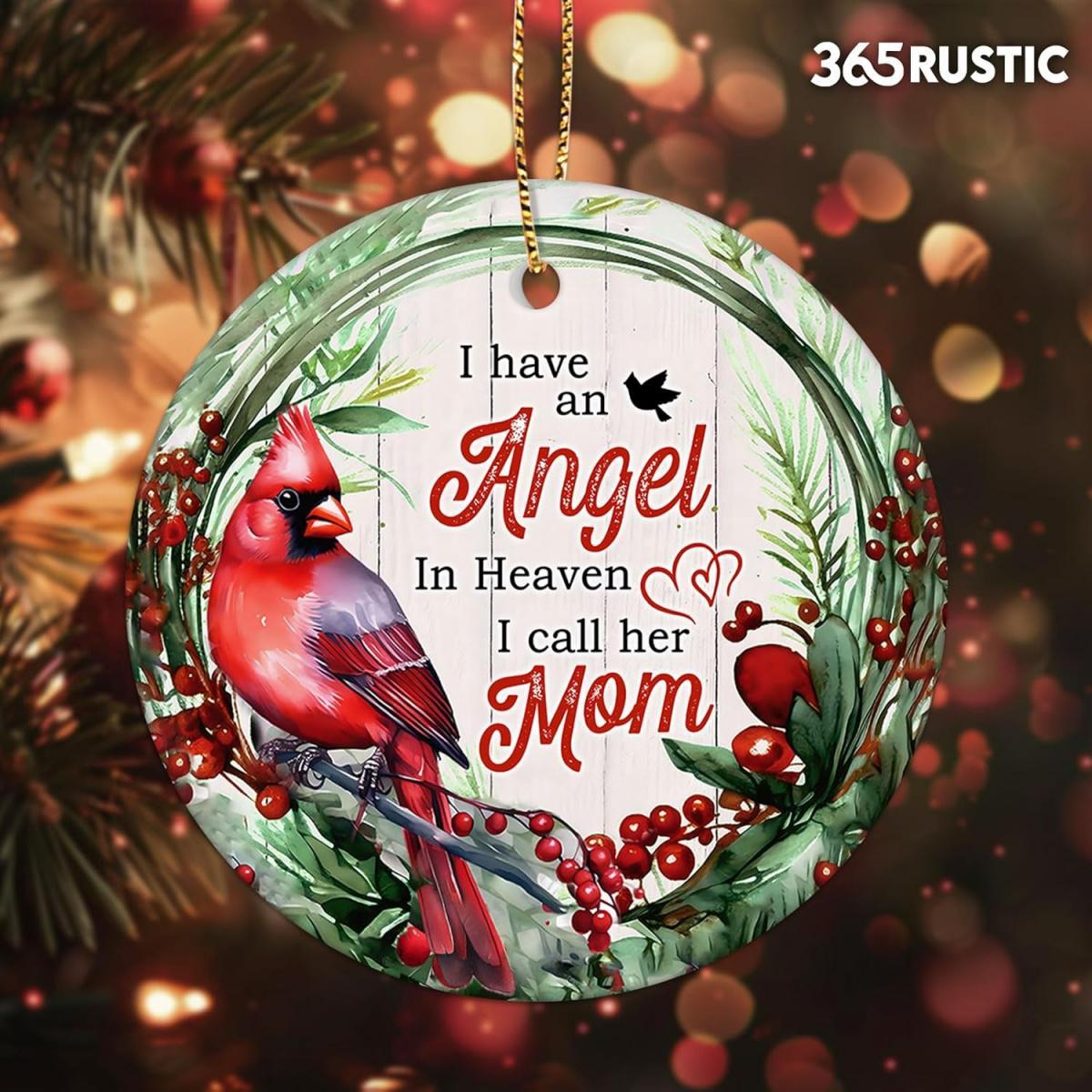 hug heaven ceramic christmas ornament red Temu