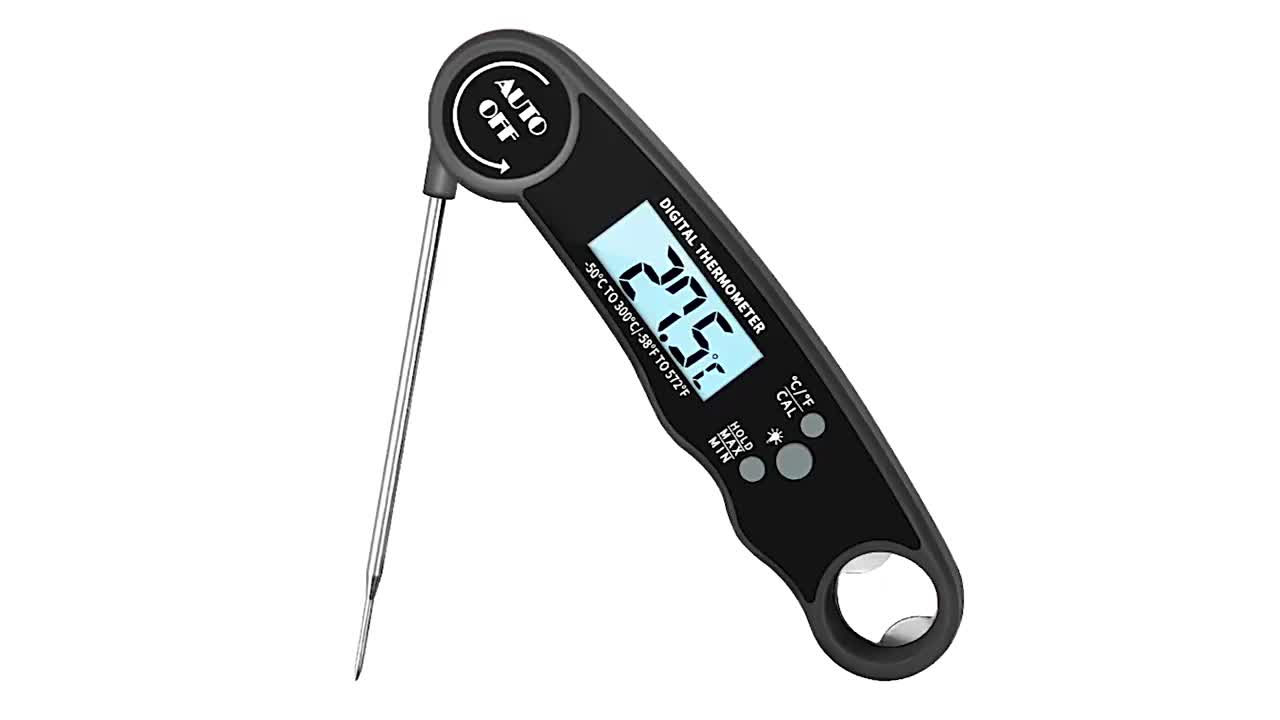 1pc Folding Style Rotisserie Thermometer With Wire External - Temu