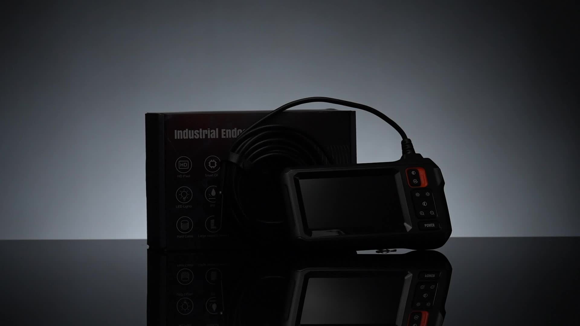 Endoscope Camera with Light 4.3 "IPS Screen, 1080P High Definition, 8 LED Lights, 3.3ft, 16.4-foot Semi-rigid Wire Endoscope, IP"67" Sewer Endoscope (accessories Can Be Purchased Separately, Buy Endoscope And Get Accessories for Free), Men's Tools 5 Endoscope Camera with Light 4.3 "IPS Screen, 1080P High Definition, 8 LED Lights, 3.3ft, 16.4-foot Semi-rigid Wire Endoscope, IP"67" Sewer Endoscope (accessories Can Be Purchased Separately, Buy Endoscope And Get Accessories for Free), Men's Tools - Image 5