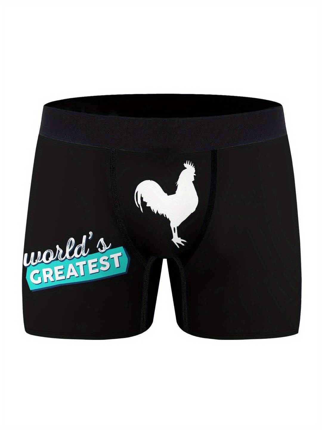 Big Rooster Mens Boxers - Funny Valentines Day Gift - Vanity