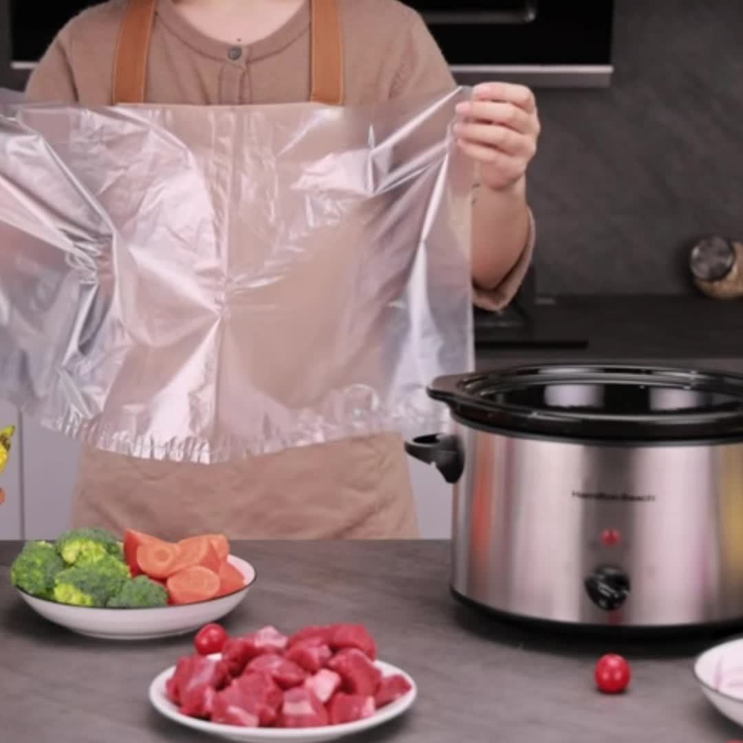 SMARTAKE Slow Cooker Liners, 13 × 21 Inches Disposable Cooking Bags, F –  SMARTAKE OFFICIAL