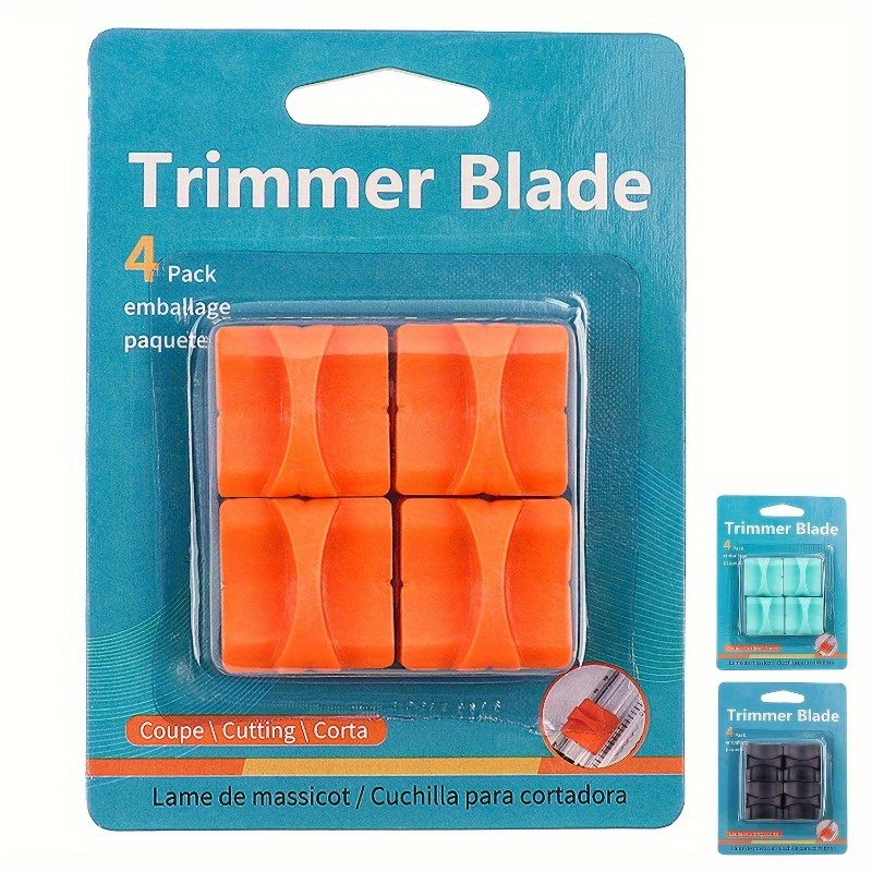 Fiskars Personal Paper Trimmer Replacement Blade, Orange - 2 pack