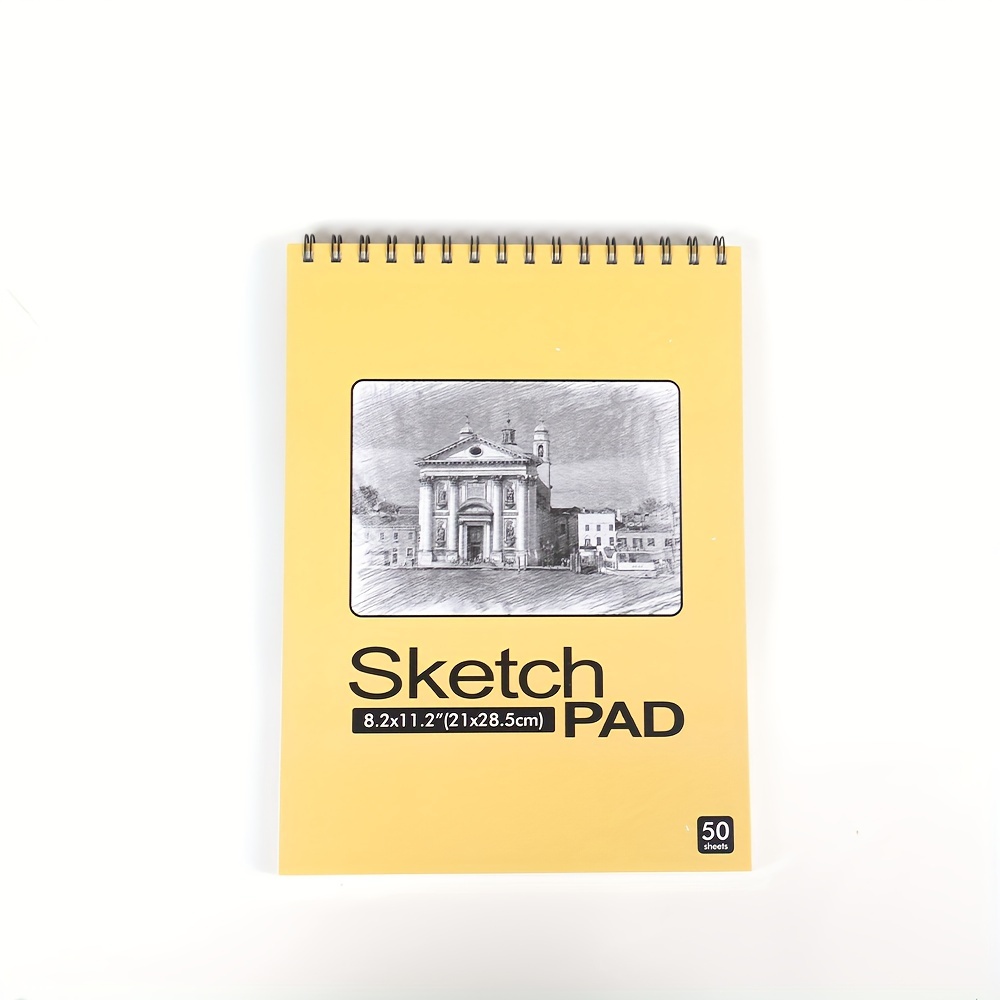 1pc, SketchBook 80Sheet 4.59oz Hand Sketching Drawing Notebook Journal  Planner For Student Artist Painting Art Supplies, School Supplies, Back To  Scho