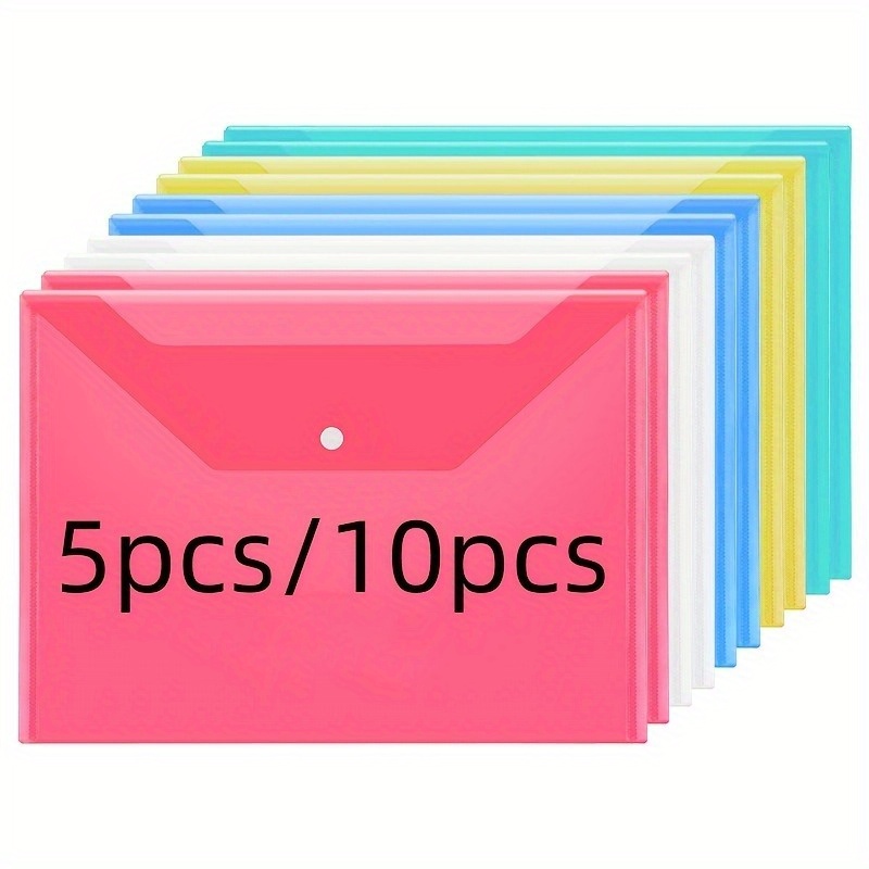 Pink PU Leather A4 File Folder Document Holder Waterproof Portfolio Envelope  Folder Case with Snap Closure - China PU Envelope, Envelope