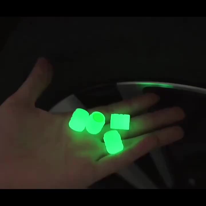 4pzas Tapas Válvulas Luminosas Tapones Fluorescentes Noche - Temu Mexico