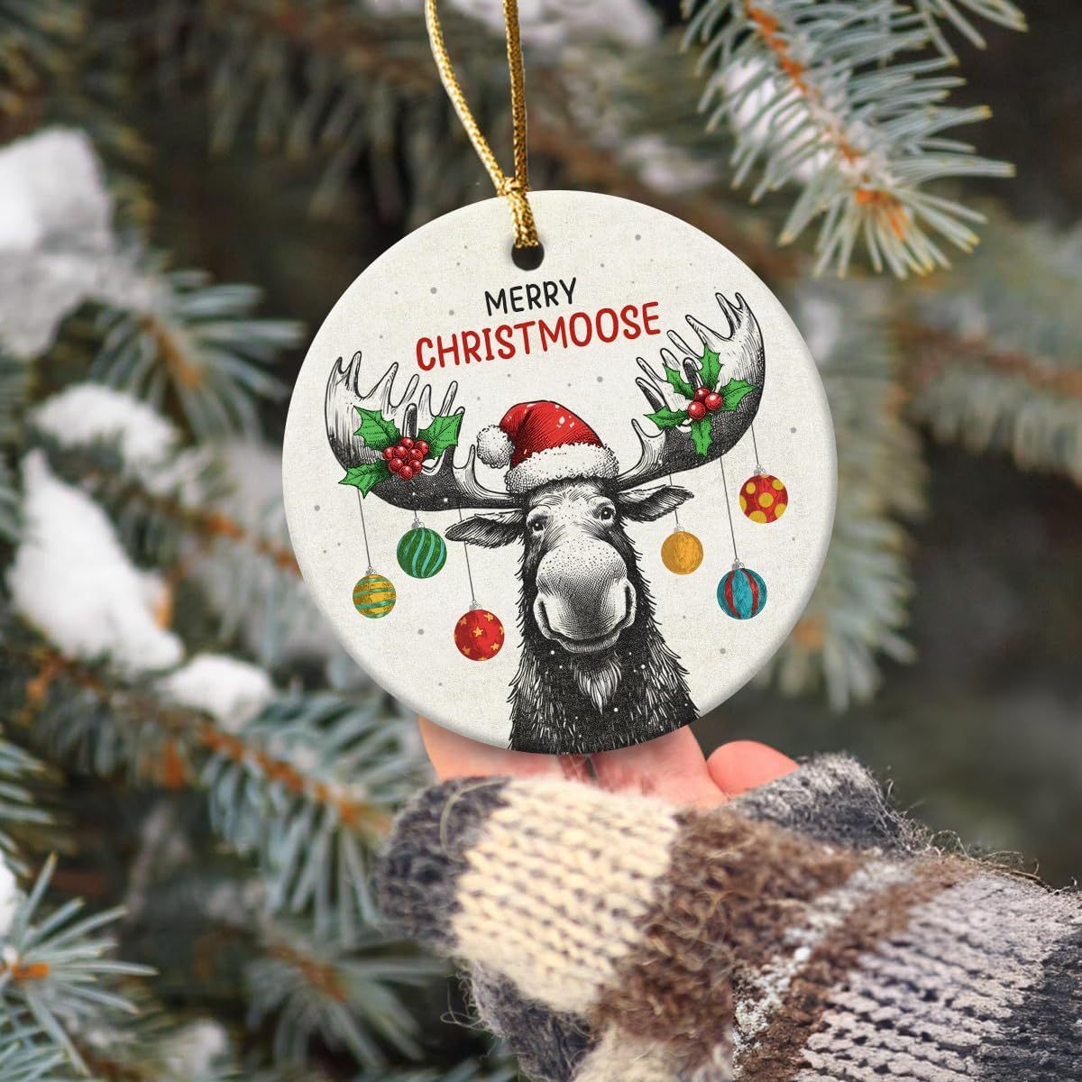 decorative figurine of a moose for expandable moose for