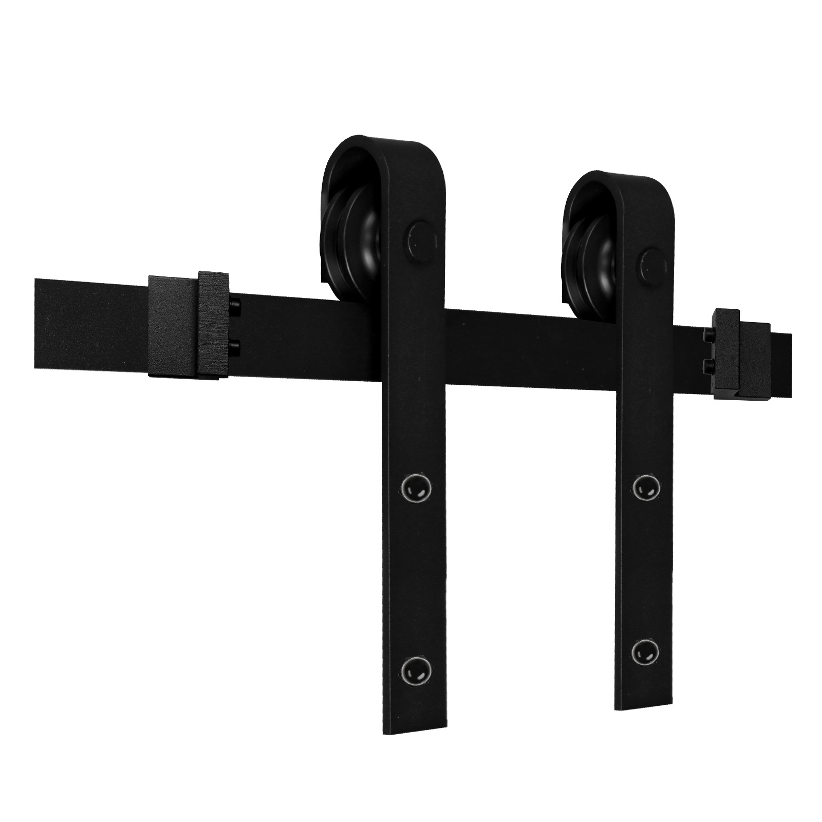 Image of 8ft Sonnewelt Sliding Door Kit, Carbon Steel With , Supports Up To 200kg, For Home And Office