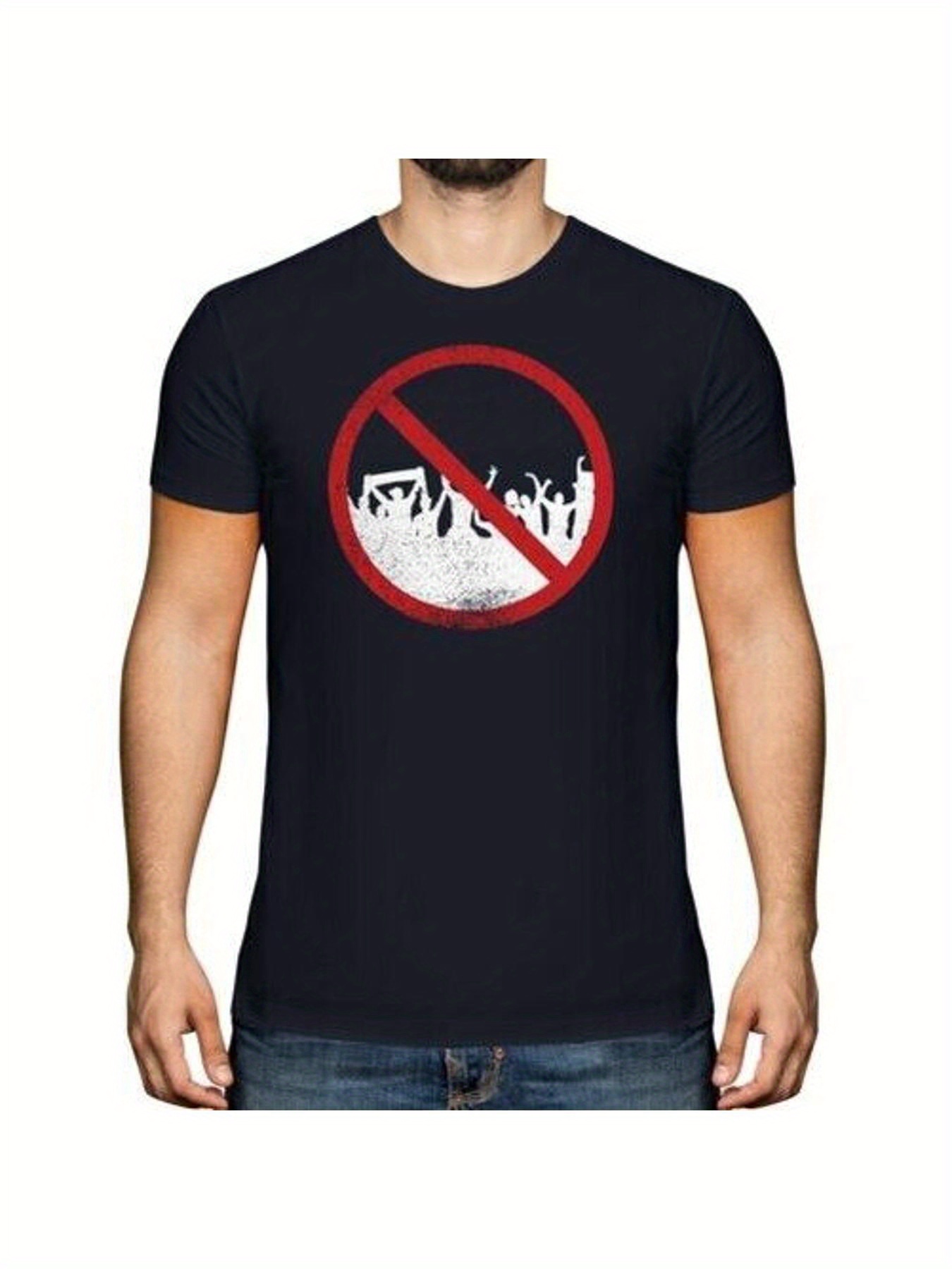 Anticrowds Unisex Cotton T-Shirt, Mental Health Awareness