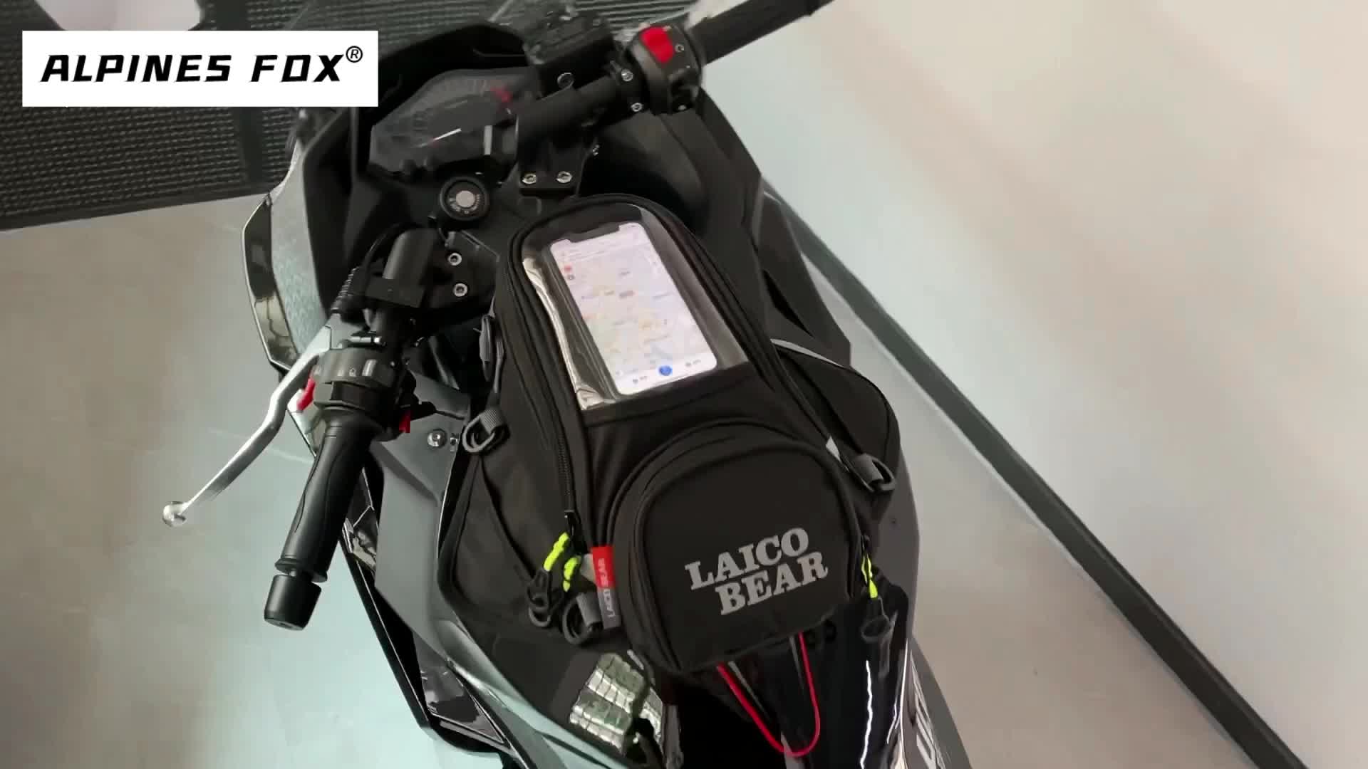 Magnetic Motorcycle Fuel Tank Bag Mobile Phone Navigation - Temu