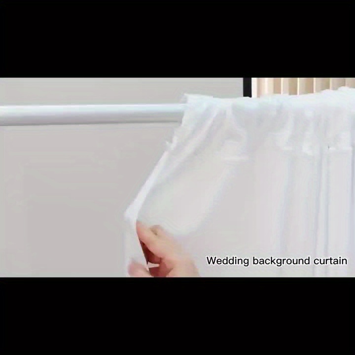 Elegant White Photography Background for Weddings and Birthdays