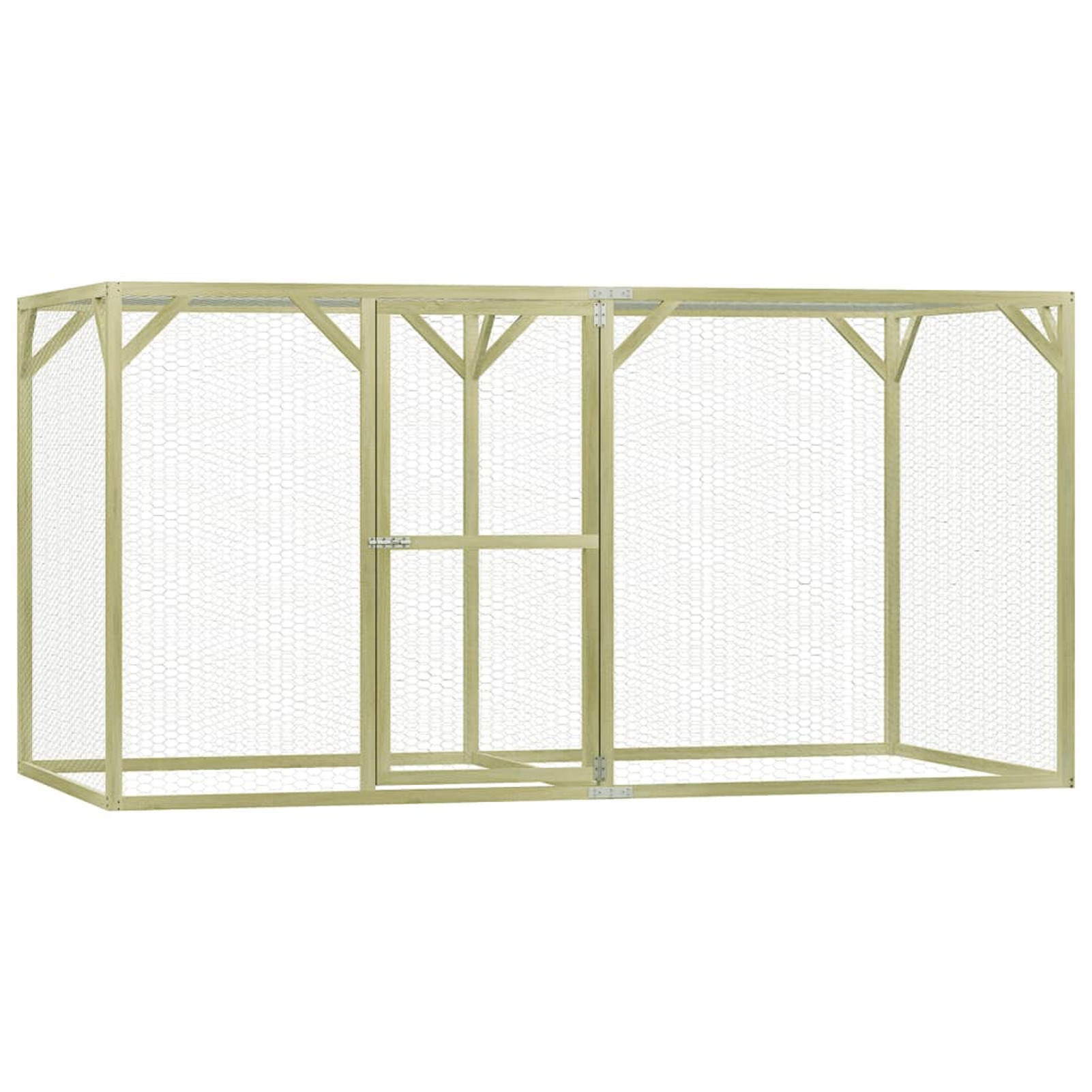 

Chicken Cage 3x1.5x1.5 M Steel