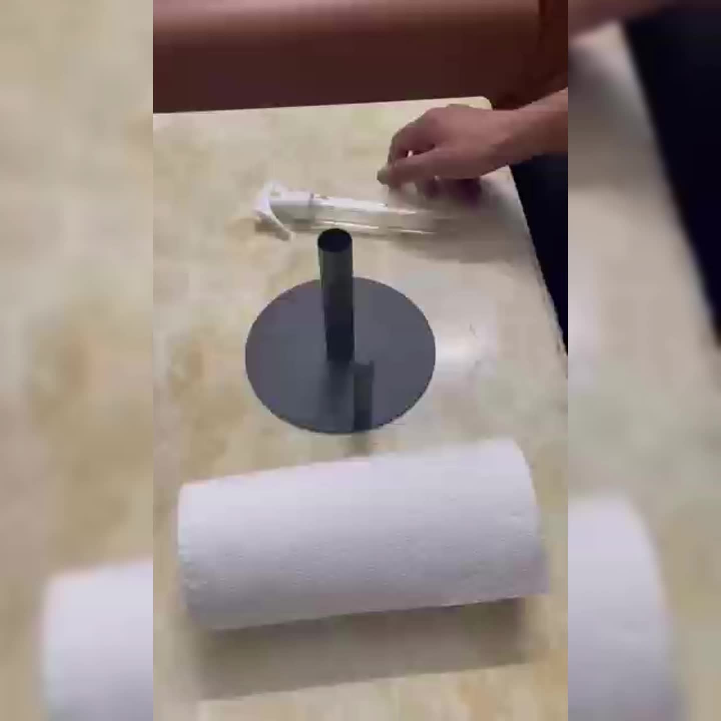 Quick Paper Towel Holder