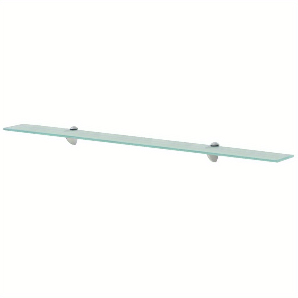 floating glass shelf bathroom shelf wall mounted bathroom shelf 100x20 cm 8 mm 1
