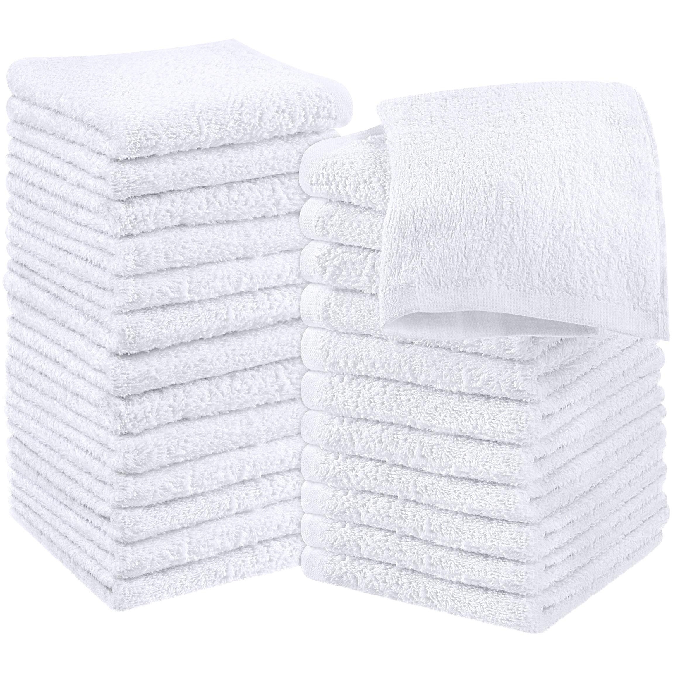 3pcs Juego De Toallas De Baño, Toallas De Algodón Suave Blancas, Toallas De  Alta Calidad Con Bordado Para Casa, Hotel Y Casa De Huéspedes, 1 Toalla De