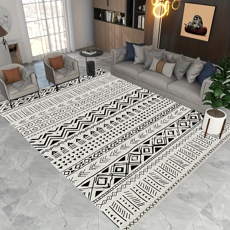 Large Moroccan Tribal Area Rugs Outdoor Indoor Geometric - Temu