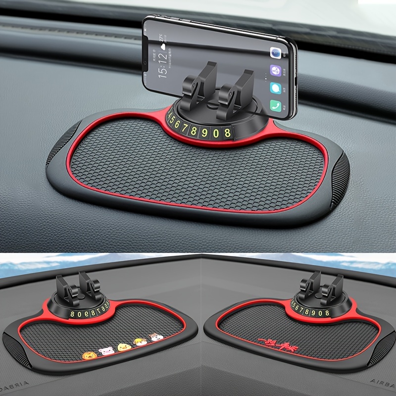Schwarz Auto Dashboard Klebrige Pad Anti Slip Matte für Handy