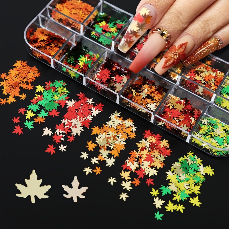 Black Friday 1bag 3D Colorful Flower Nail Charms Acrylic Flower Nail Art  Decoration