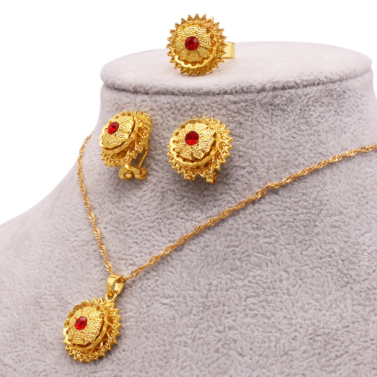 Ethiopian traditional gold on sale jewelry