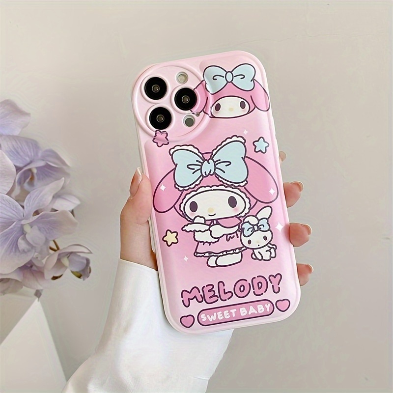 Custodia per telefono Kawaii per giradischi con supporto pieghevole pe –  Youeni