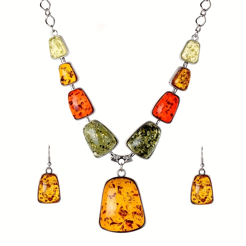 Amber Resin Charms — The Ananda Line