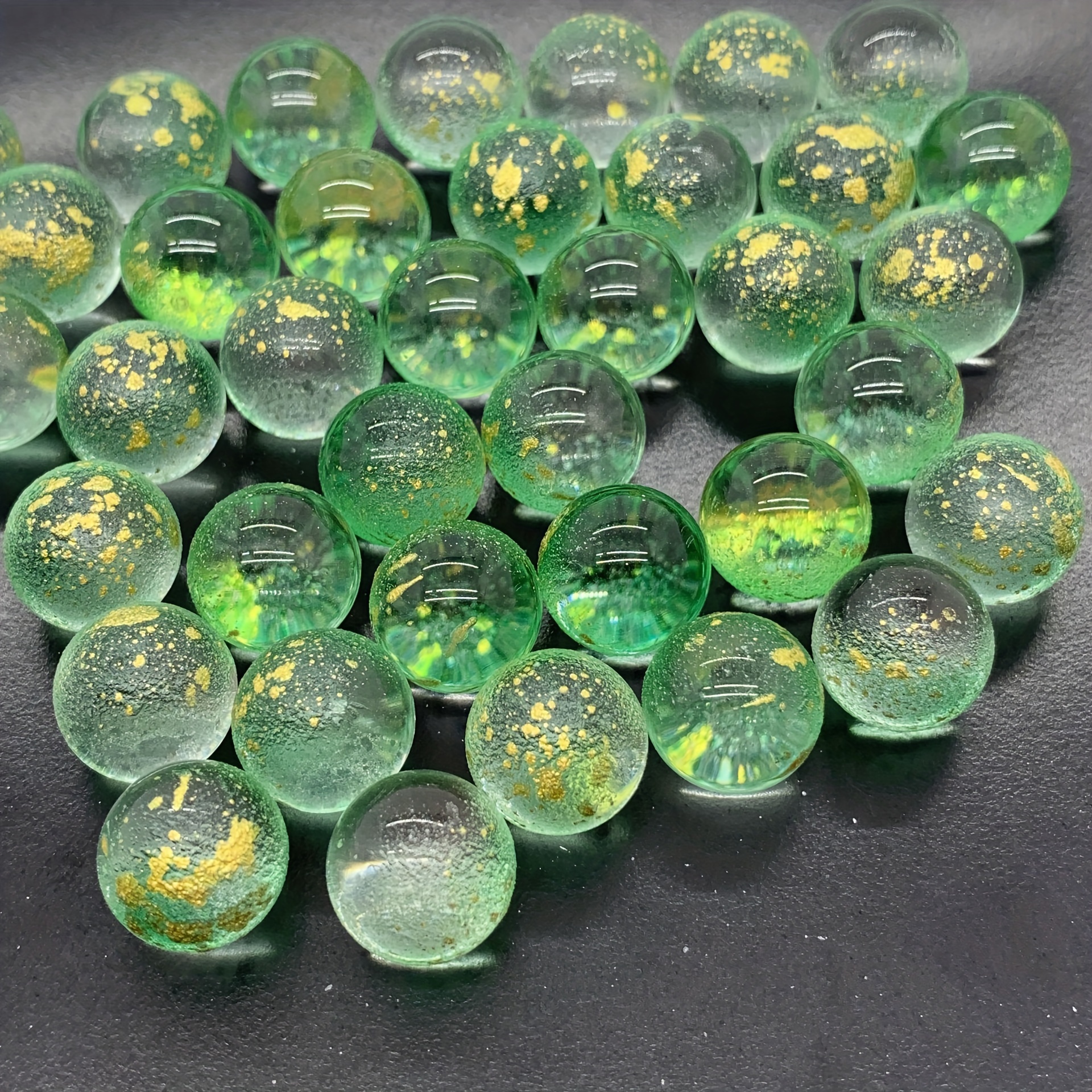 40 pièces 16mm Billes de Verre Lumineuses pour Enfants-Boule de Flipper -  Glass Marbles pour décoration de la Maison, Pot de Fleurs, aquarium :  : Jeux et Jouets