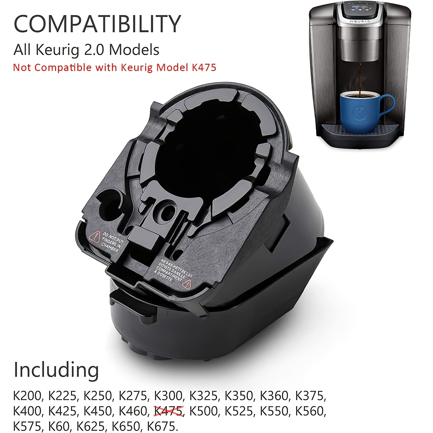 Keurig 2.0 Dual Brew Pro Reusable Machine Keurig Capsule K500 K450