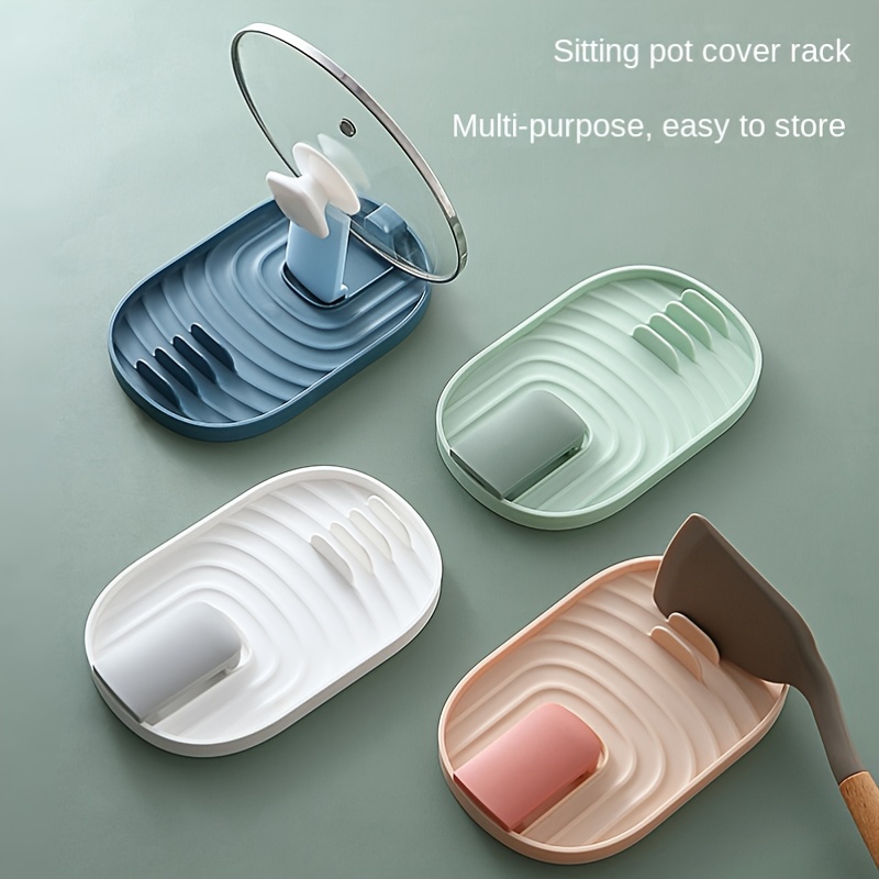 Lid Holder, Silicone Anti-overflowing Pot Side Clips, Kitchen Accessories -  Temu