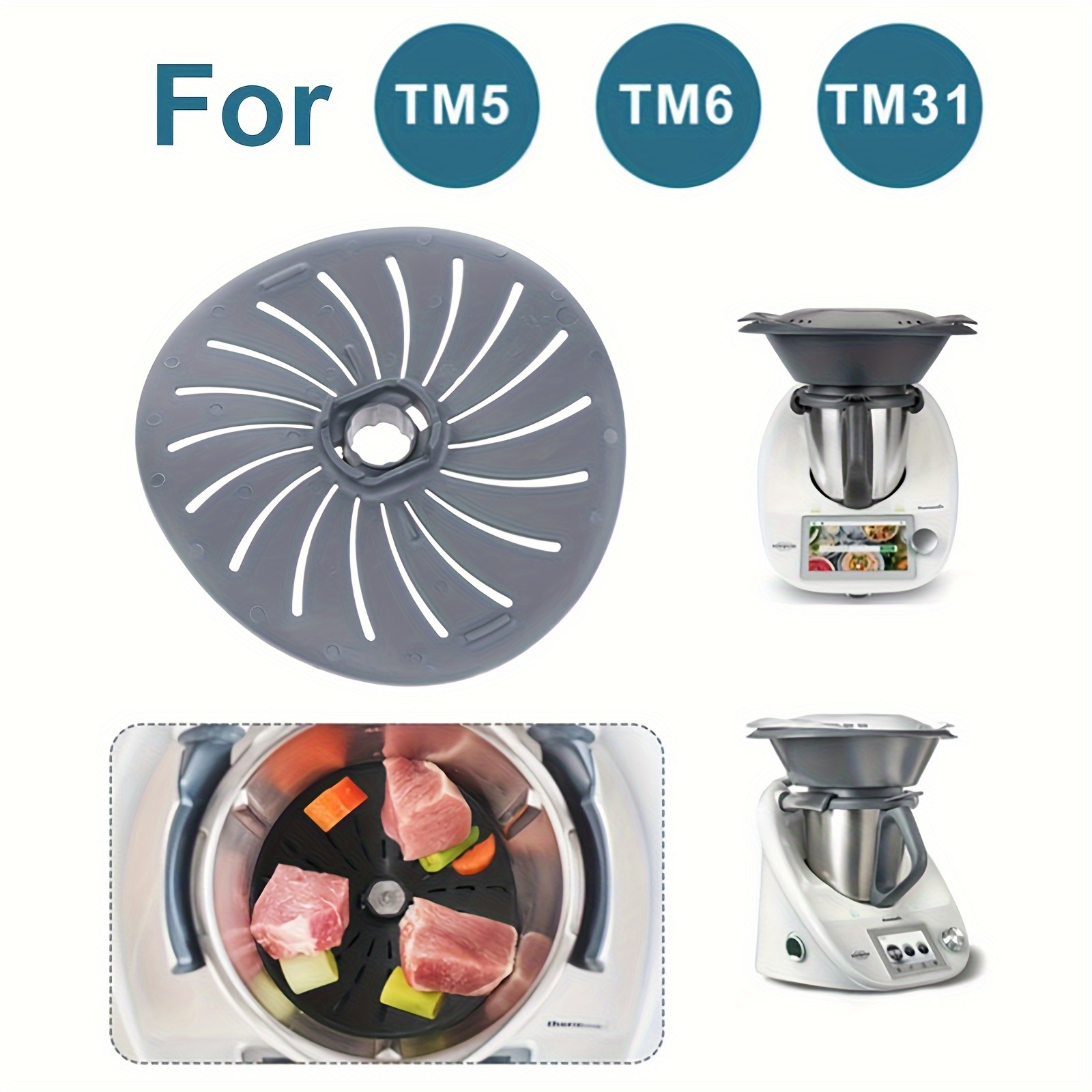 mixcover Stainless steel tea sieve tea filter compatible with vorwerk  Thermomix TM6 TM5 TM Friend - Thermomix Accesories