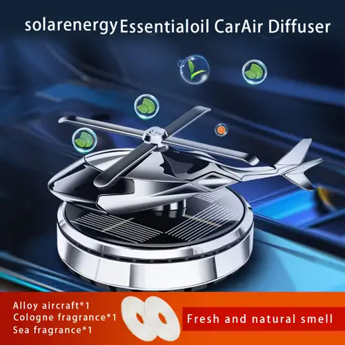 Kaufe Solar-Auto-Lufterfrischer, Solar-Aromatherapie-Diffusor,  Auto-Luftreiniger, Parfüm-Zubehör, Auto-Armaturenbrett-Dekoration