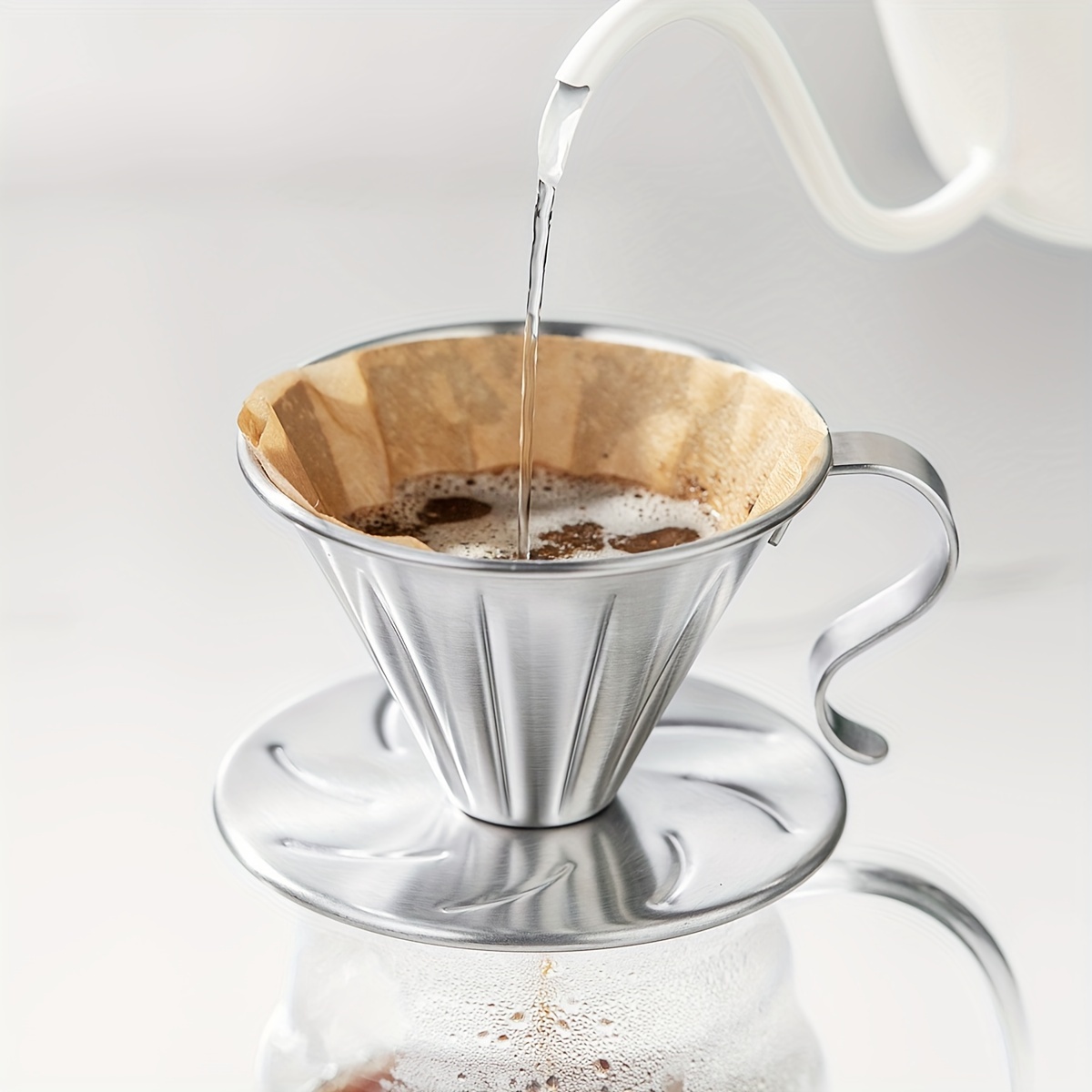 Filtro cafetera acero inoxidable - Filtro cafe presurizado de