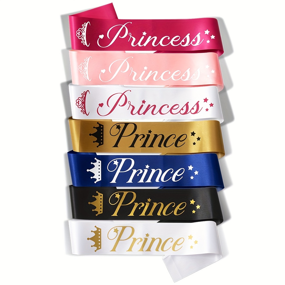 1pc Princess Prince Castle Decorazione Buon Compleanno Cena - Temu Italy