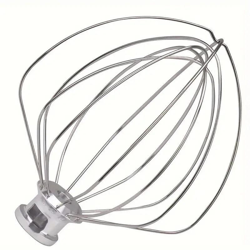 Kn256ww 6-wire Whip Attachment For Kitchenaid 4.5-5 Quart Bowl-lift Stand  Mixer Accessory Replacement, Egg Cream Stirrer, Cakes Mayonnaise Stainless  Steel Whisk - Temu