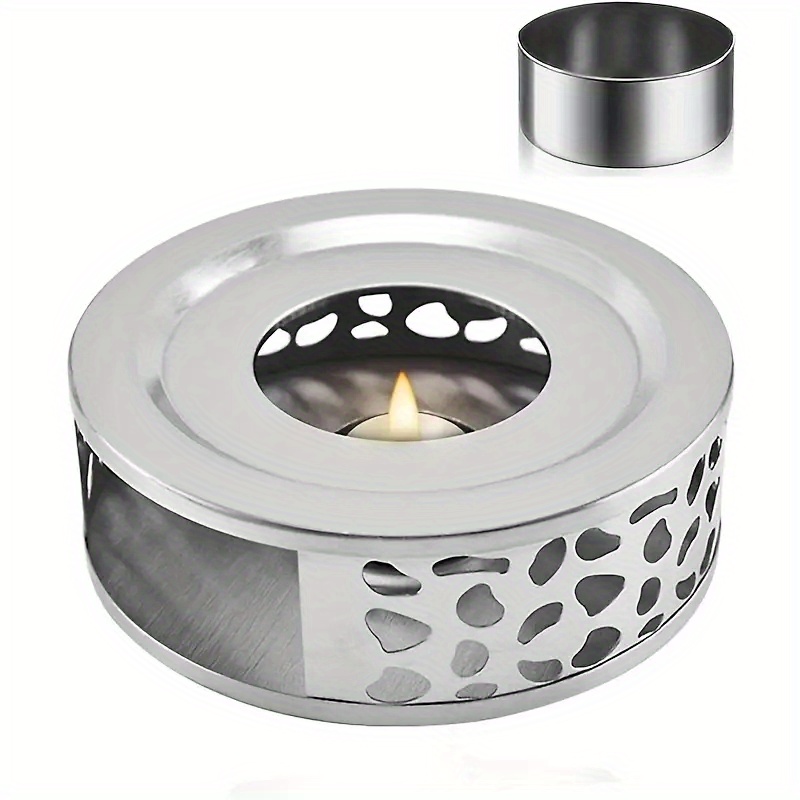 1pc Stainless Steel Teapot Warmer