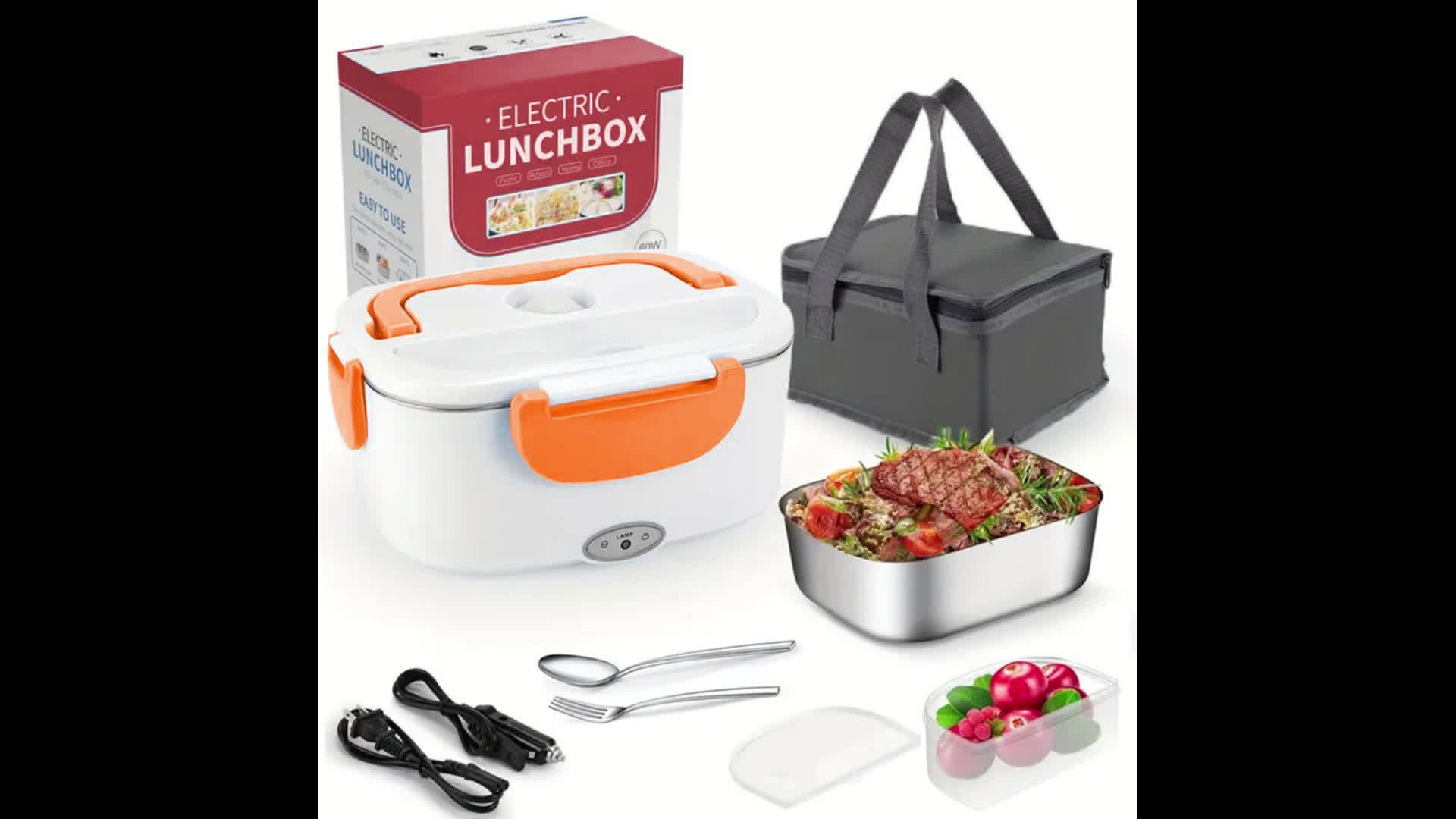 Electric Lunch Box 1 Ultra Quick Portable Food - Temu