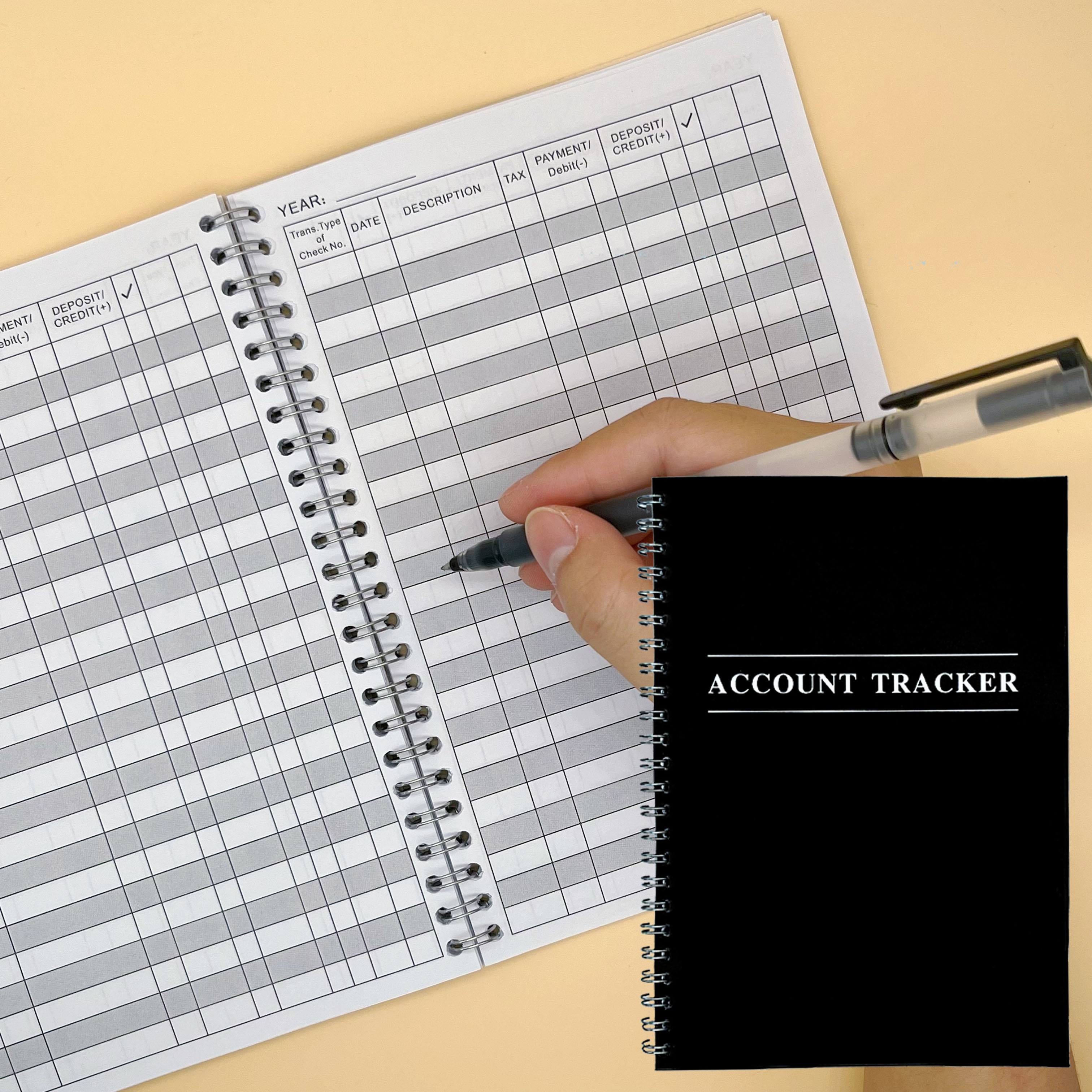 Livre de compte personnel: Cahier de compte pour le suivi quotidien et  mensuel des revenus et des dépenses, la planification financière pour  suivre