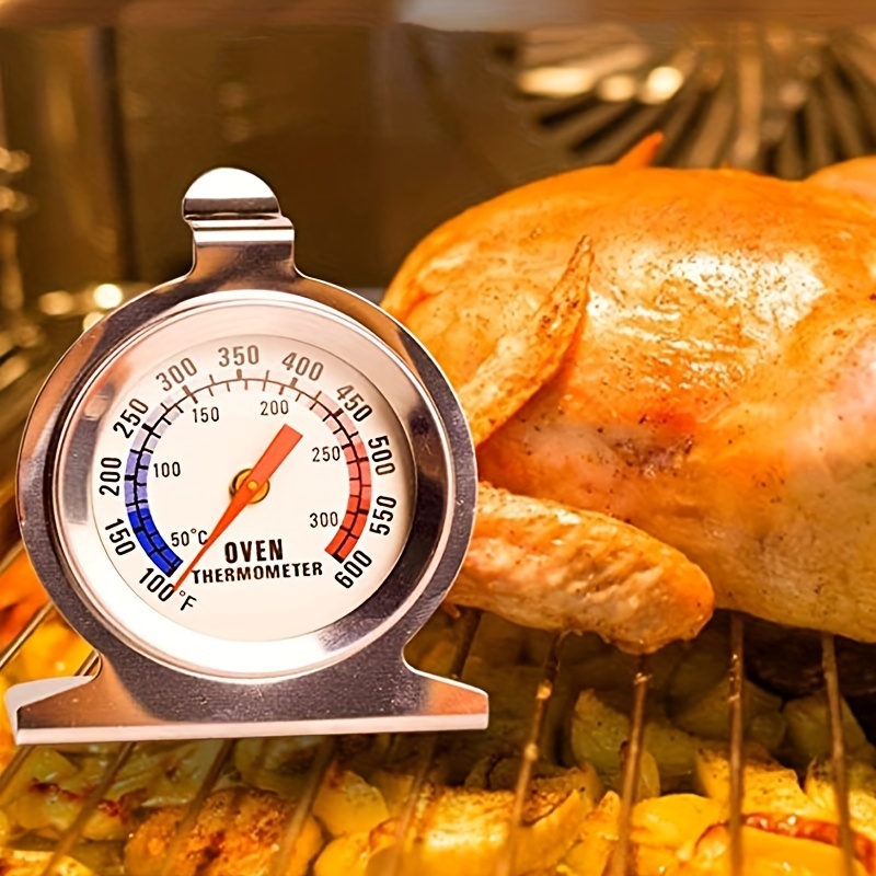 Thermometer Oven Temperature Control Stainless Steel Grill Baking