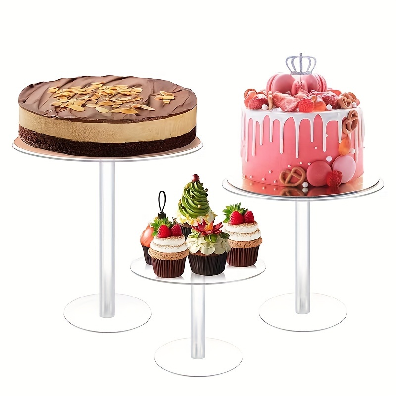 Reusable Cake Layer Stacking Kit With Partition And - Temu