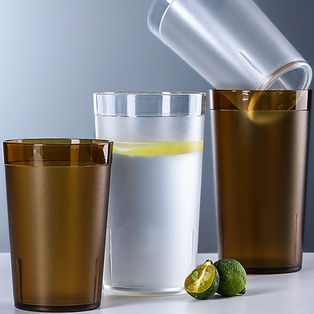 1Pcs Acrylic Drinking Glasses Shatterproof Water Tumblers