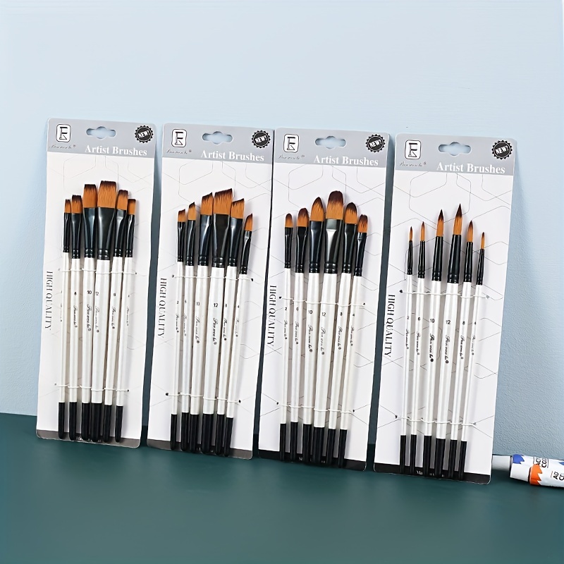 15PCS ink painting brushes paint brush holder Bamboo Paint Brush Portable