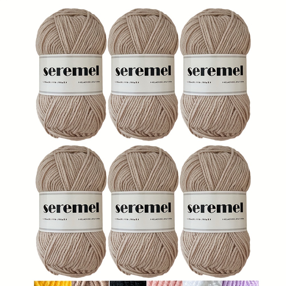 Acrylic Yarn 1100 Yards Of Soft Yarn For Crocheting - Temu