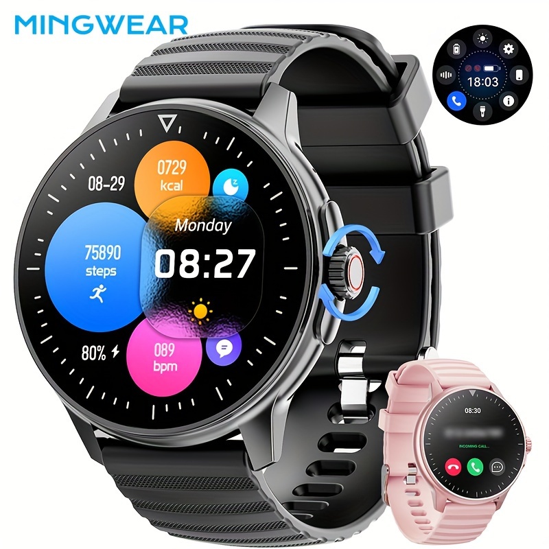 Reloj Inteligente Smart Watch Redondo Llamadas Bluetooth