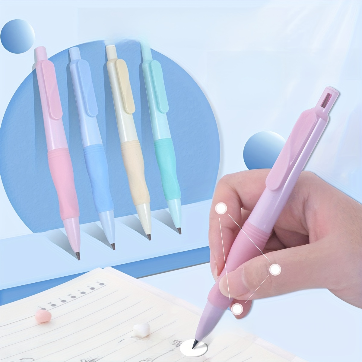 Correction Fluid Pen Soft Bristle Brush Precise Metal Tip - Temu