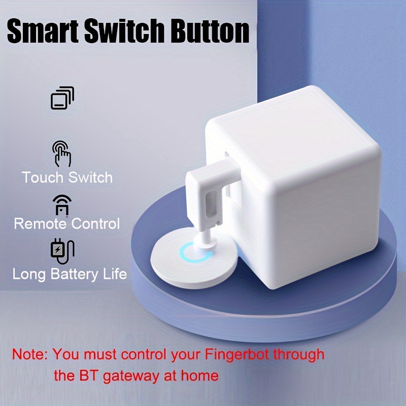SwitchBot Enchufe inteligente Mini 15A, monitor de energía, WiFi para el  hogar inteligente (2.4 GHz) y salida Bluetooth compatible con Alexa y  Google