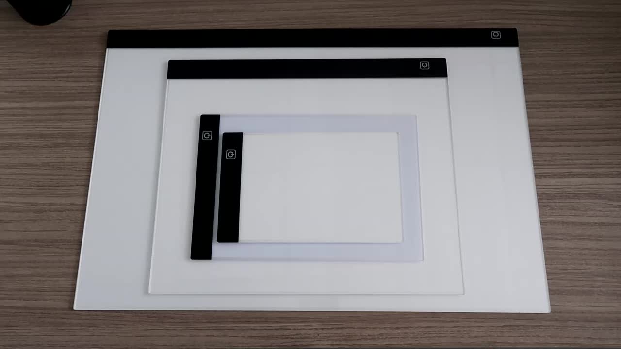 COOLDECK LED Drawing Board with Adjustable Brightness Light