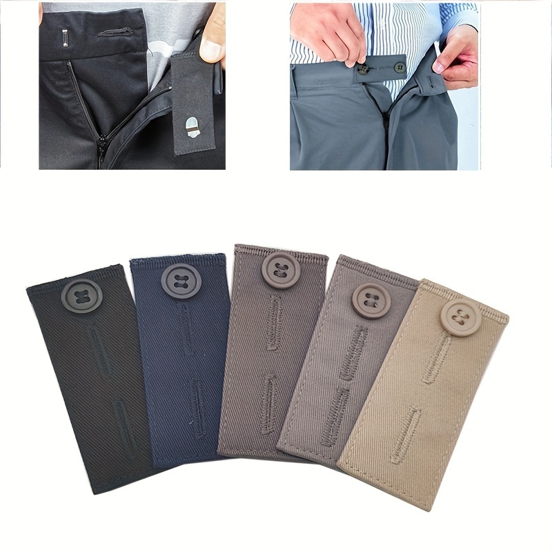 Belt Extender Pants Button Extender Denim Material High Quality