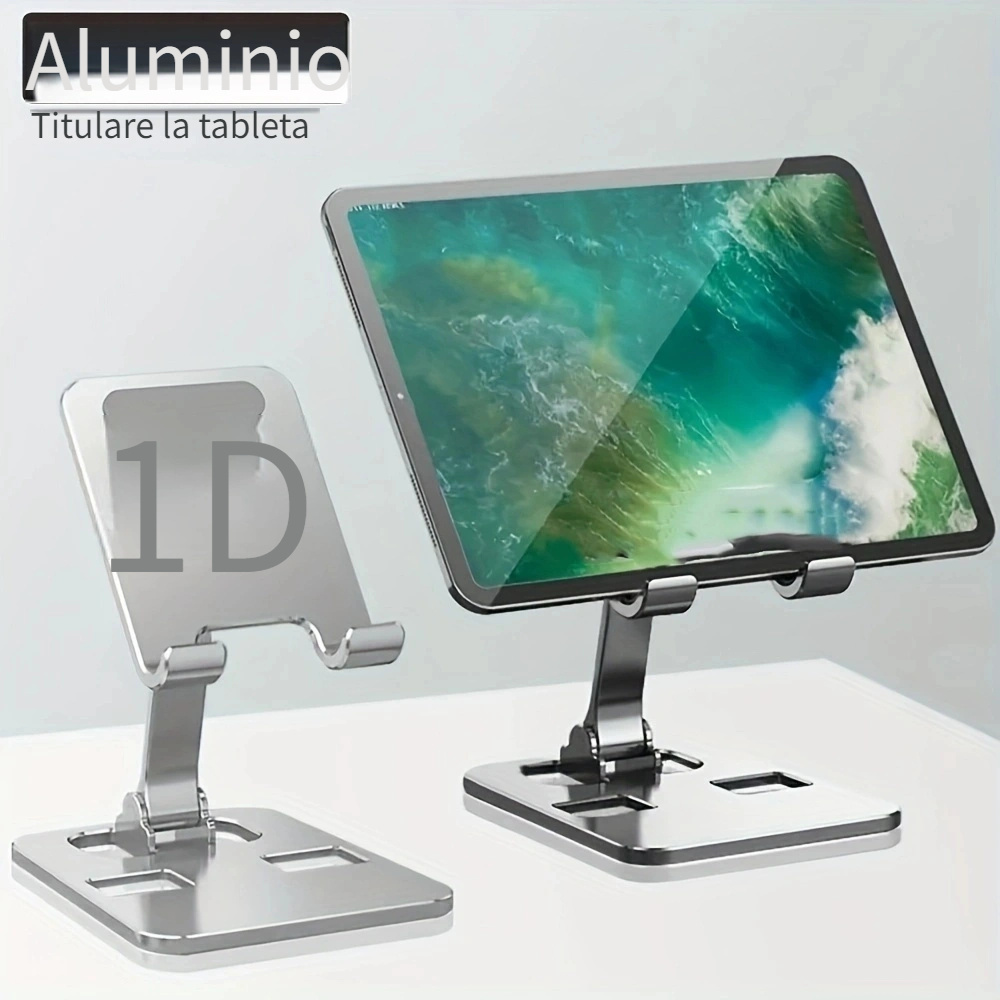  ProCase Elevador de aluminio para ordenador portátil [360  rotativo] con soportes de escritorio ajustables 2 en 1 de doble brazo :  Electrónica