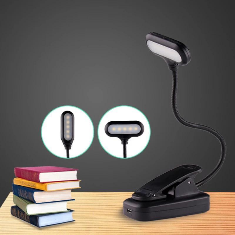 Lampe de Lecture LED Portable avec Luminosité Réglable • La