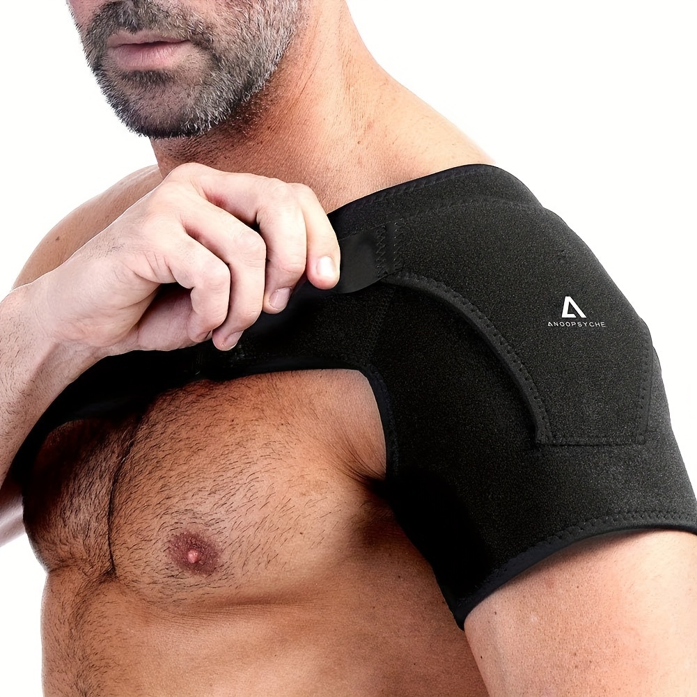 COPPER HEAL – Shoulder Adjustable Clamp Compression Sleeve for Men Women's  Support, for Better Back Posture Arm Right & Left Pain Rotator Neck with