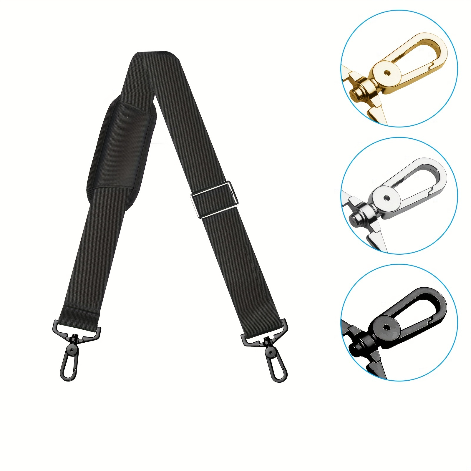 Boho Style Adjustable Shoulder Strap, Width Replacement Belt, Striped Wide  Purse Strap - Temu